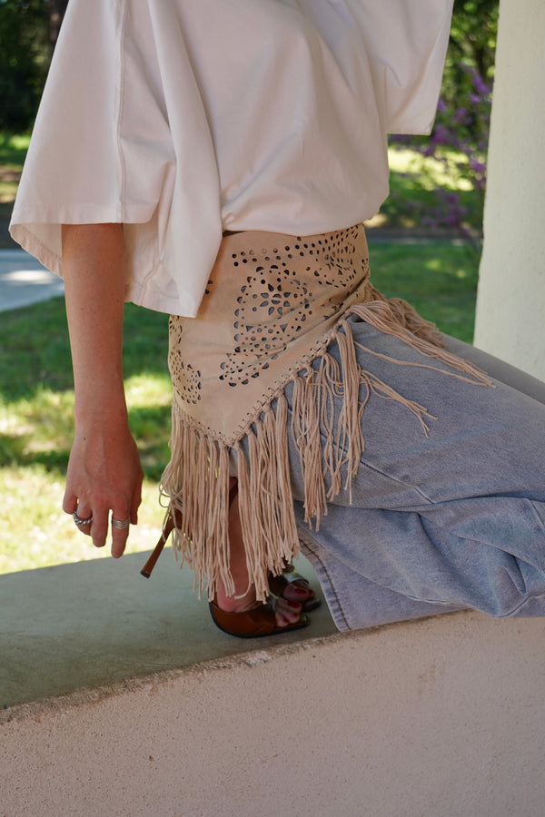 Foulard Karma Beige