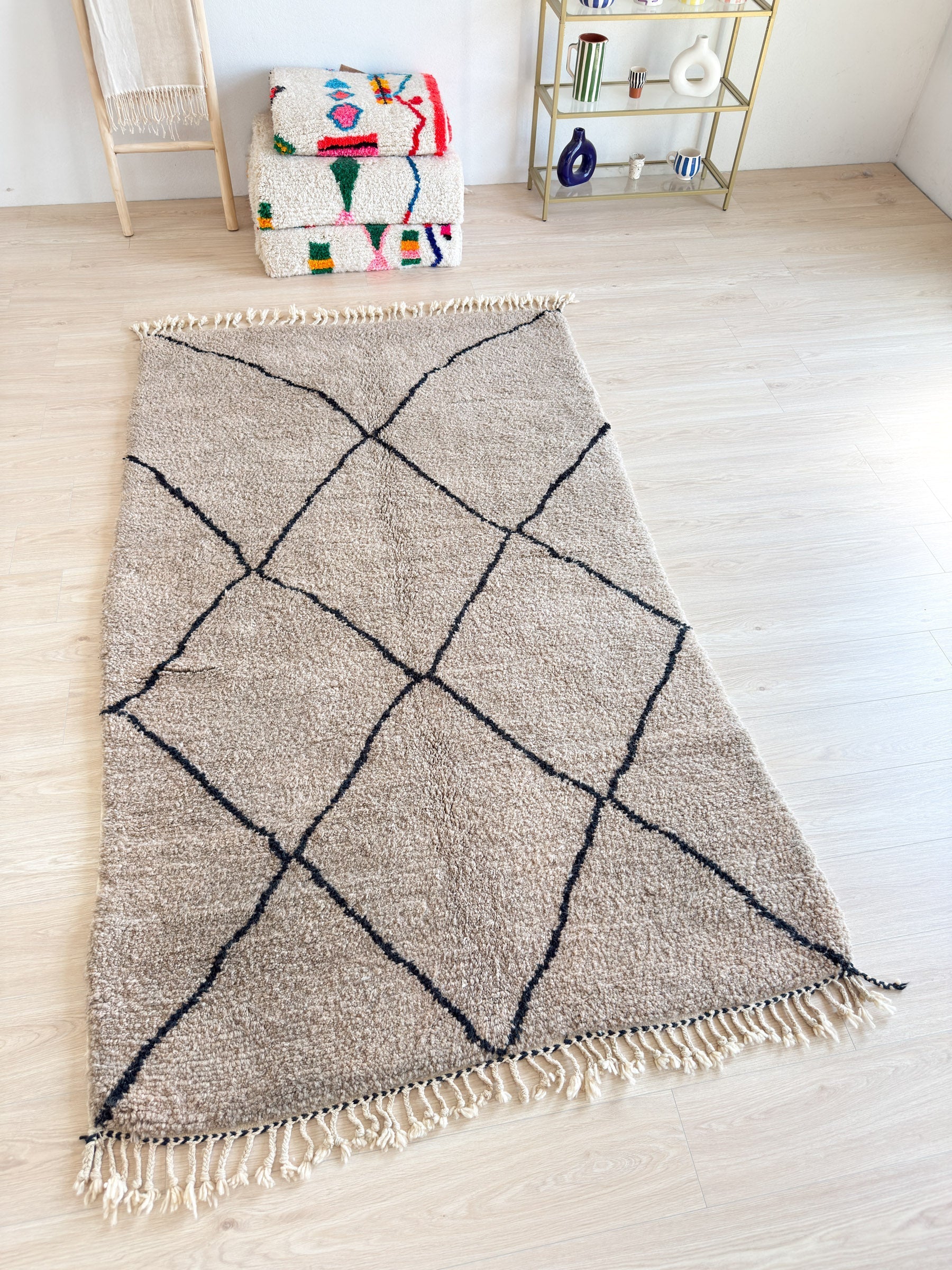 Tapis Berbère Coloré - 150 X 273 Cm - N°1964