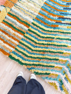 Tapis Berbère Coloré - 160 X 263 Cm - N°1908