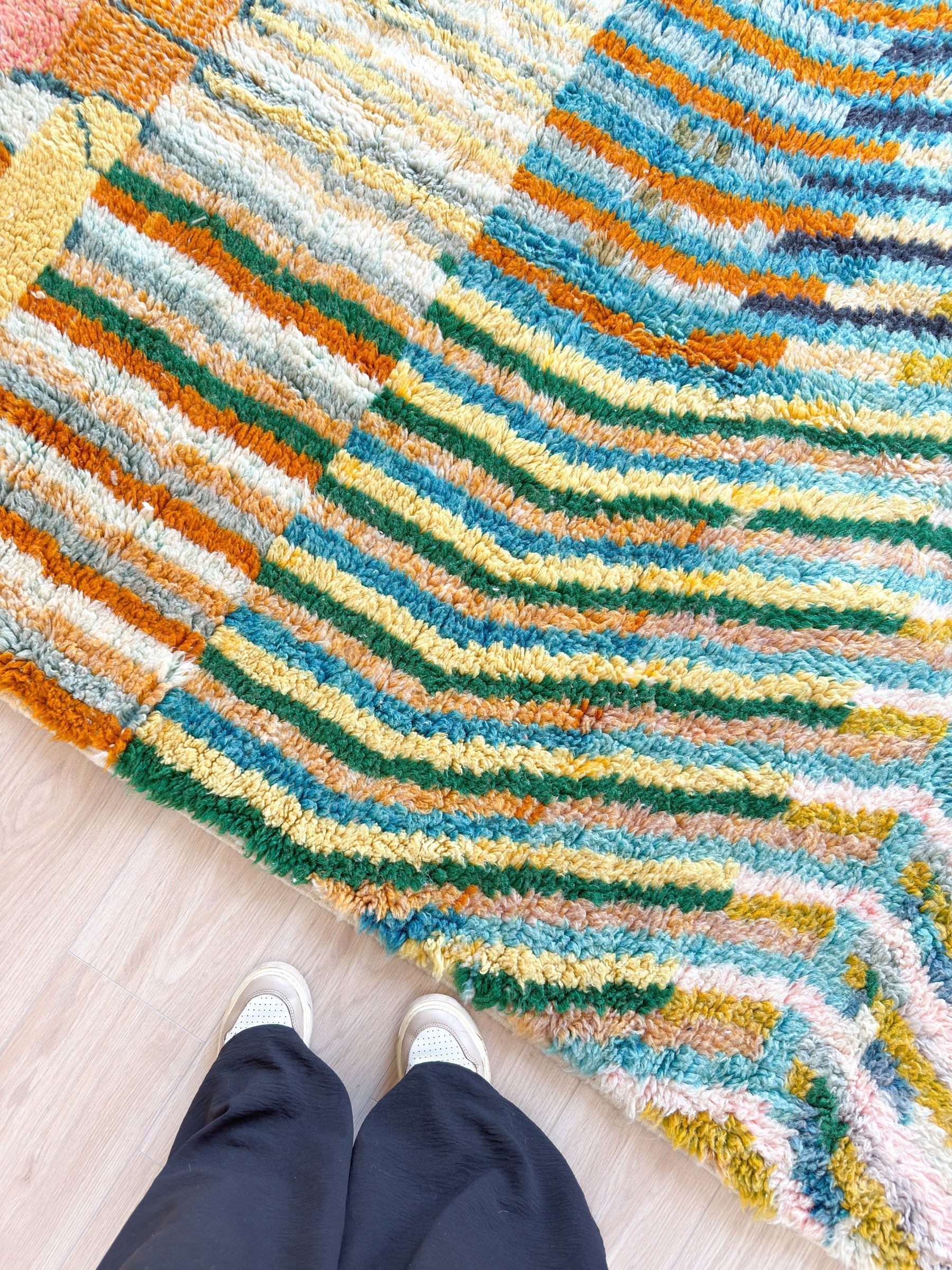 Tapis Berbère Coloré - 160 X 263 Cm - N°1908