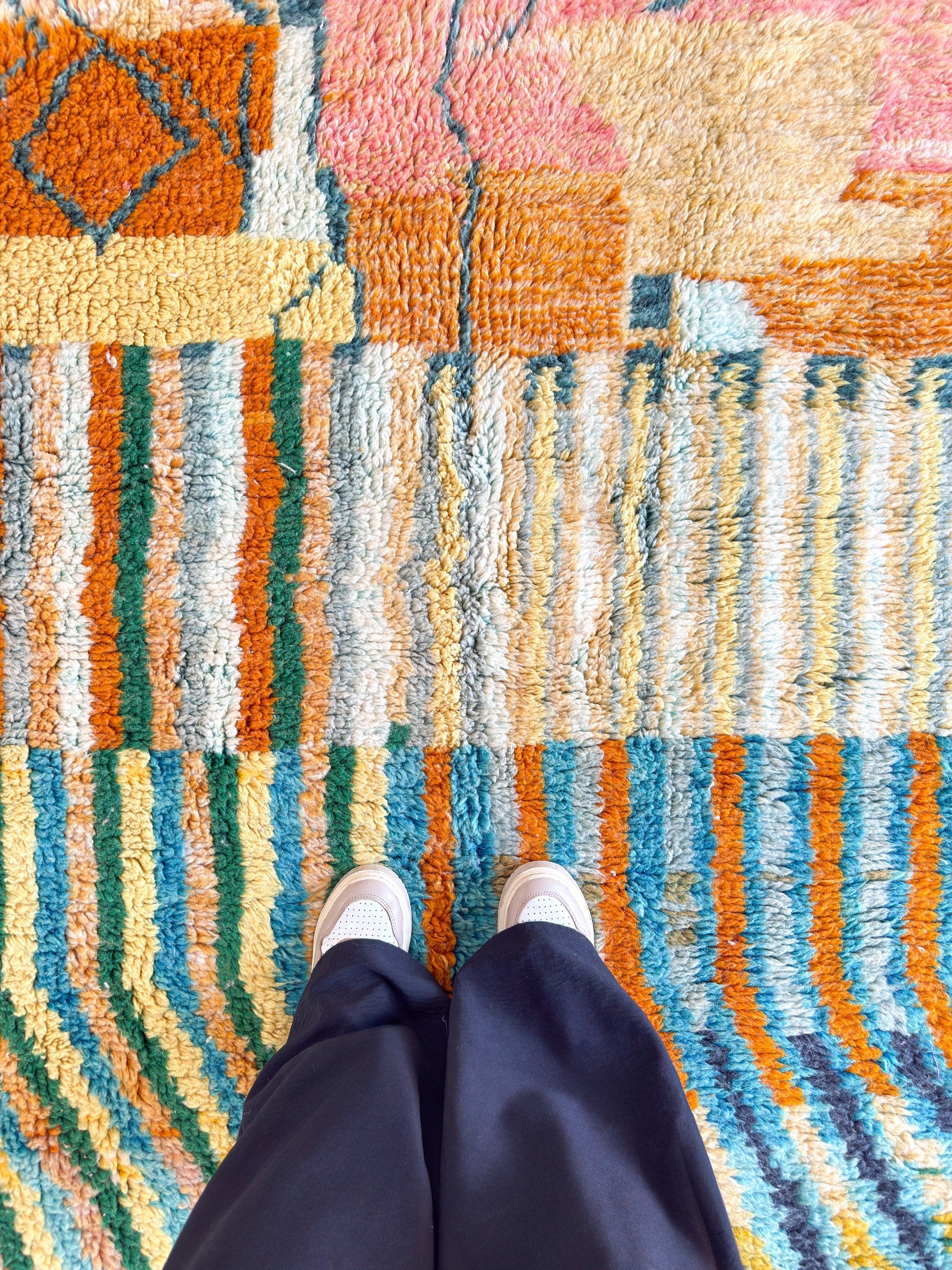 Tapis Berbère Coloré - 160 X 263 Cm - N°1908