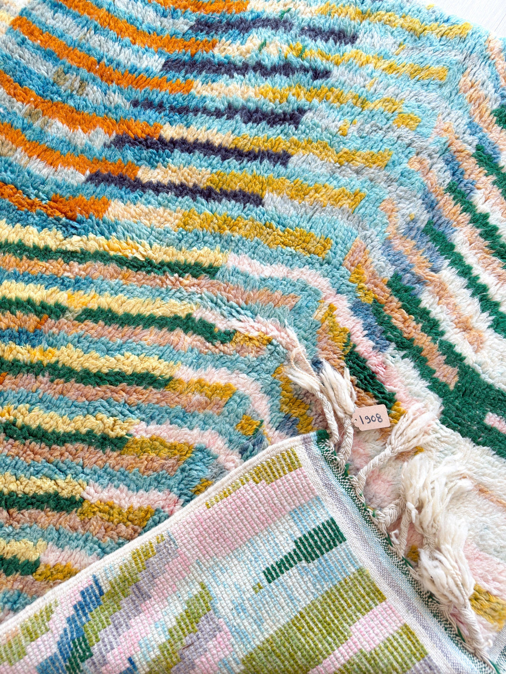 Tapis Berbère Coloré - 160 X 263 Cm - N°1908