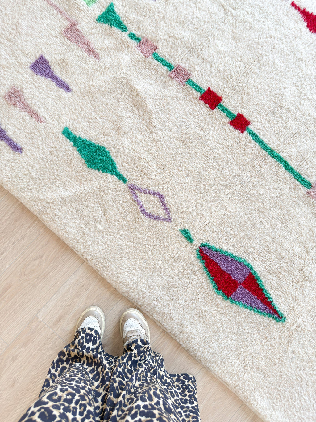 Tapis Berbère Coloré - 150 X 279 Cm - N°1943