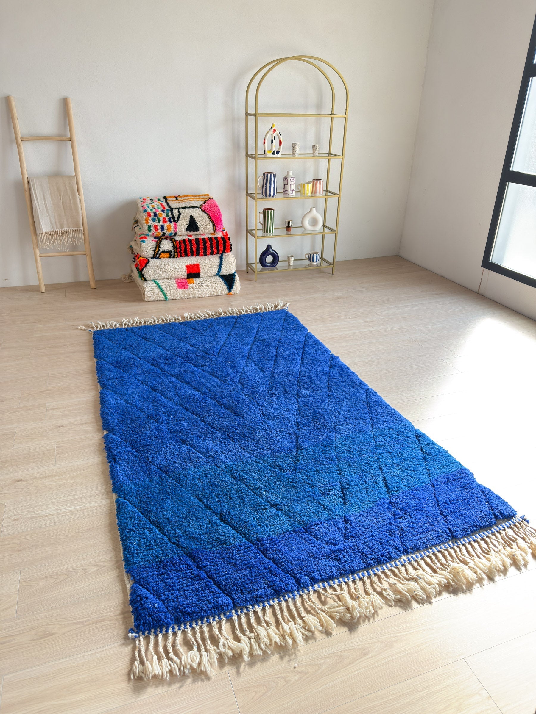 Tapis Berbère Coloré 150 X 266 Cm - N°1779