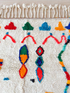Tapis Berbère Coloré 150 X 276 Cm - N°1622