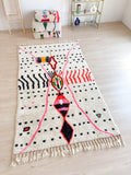 Tapis Berbère Coloré 154 X 268 Cm - N°1715