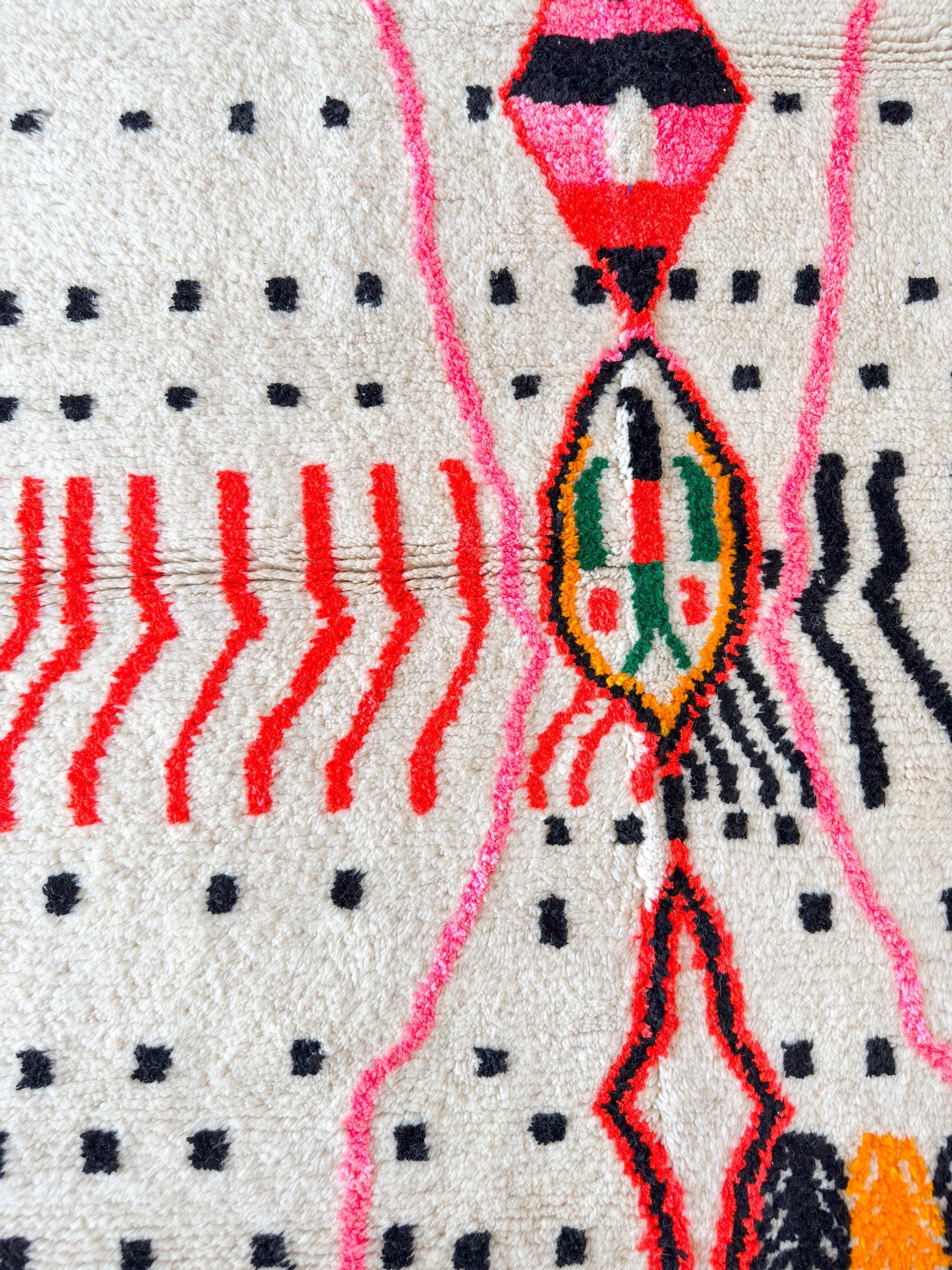 Tapis Berbère Coloré 154 X 268 Cm - N°1715