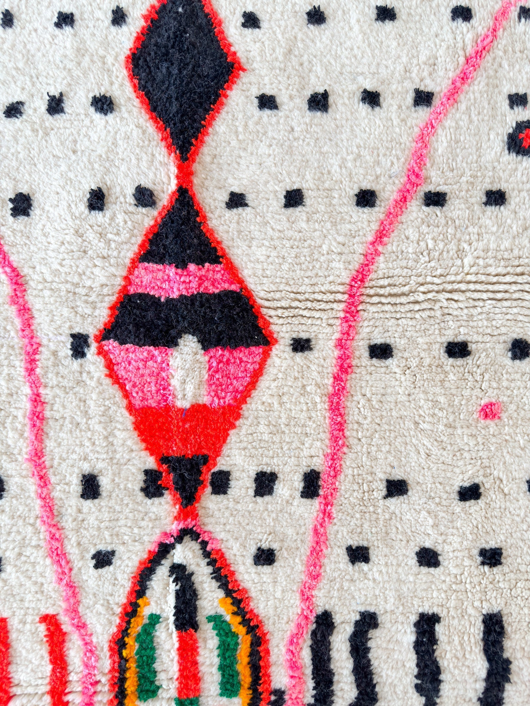Tapis Berbère Coloré 154 X 268 Cm - N°1715