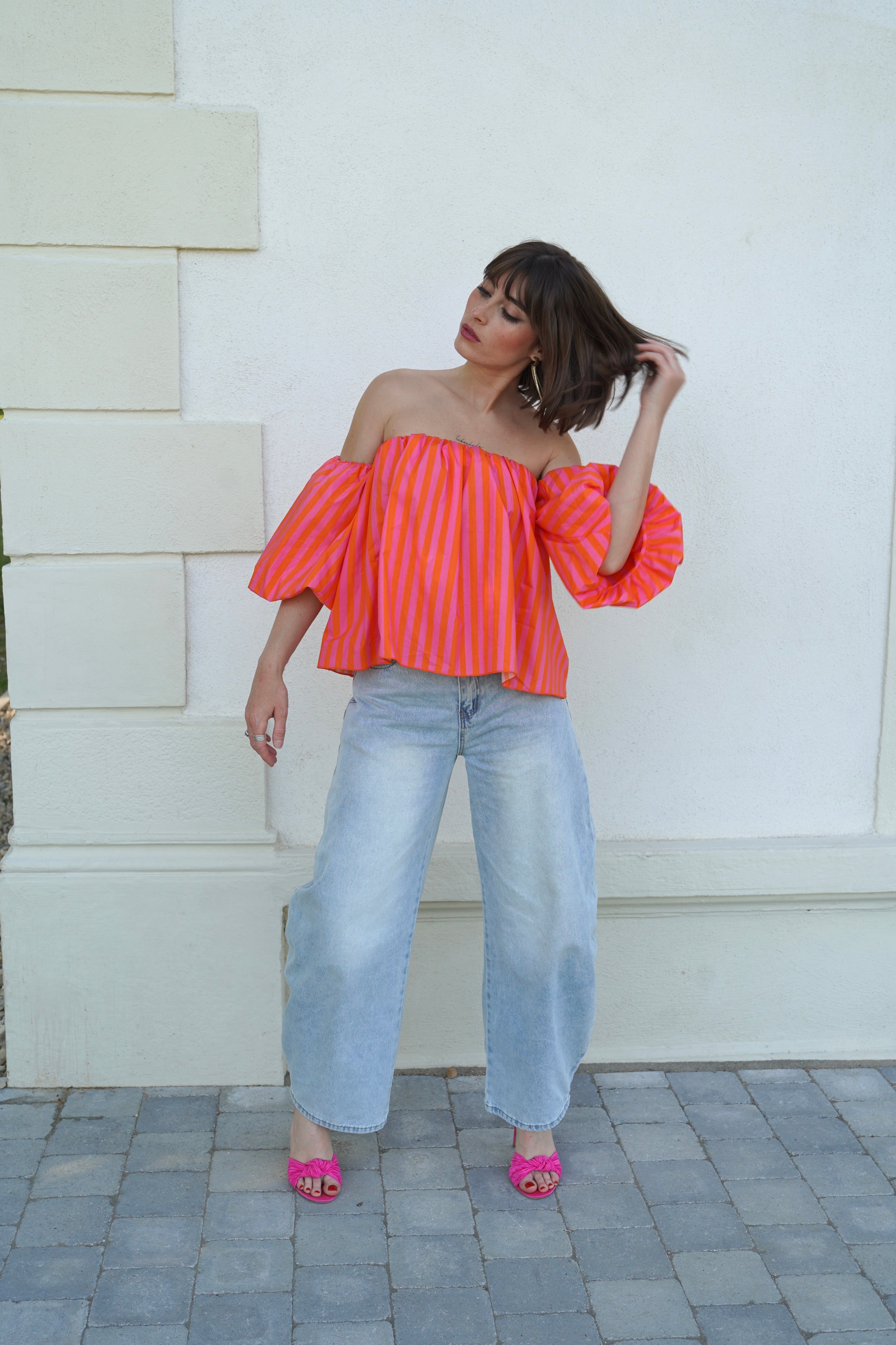 Top Madrid Orange