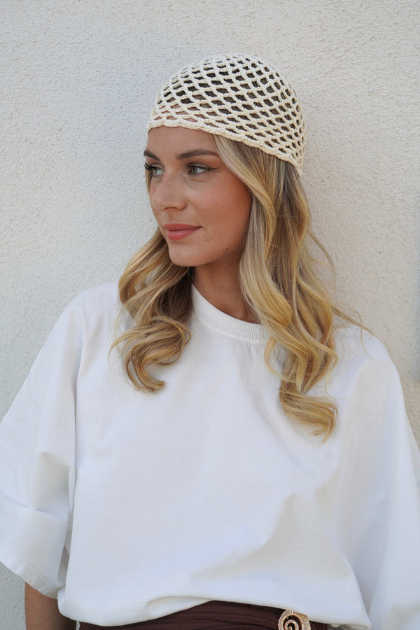 Bonnet Roma Écru