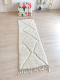 Tapis De Couloir Beni Ouarain - 83 X 266 Cm - N°1934