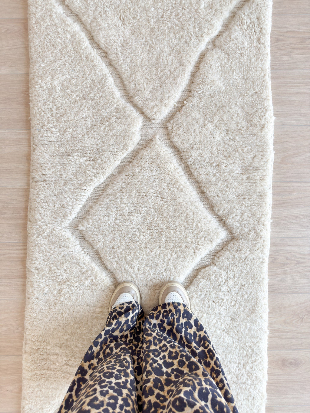 Tapis De Couloir Beni Ouarain - 83 X 266 Cm - N°1934