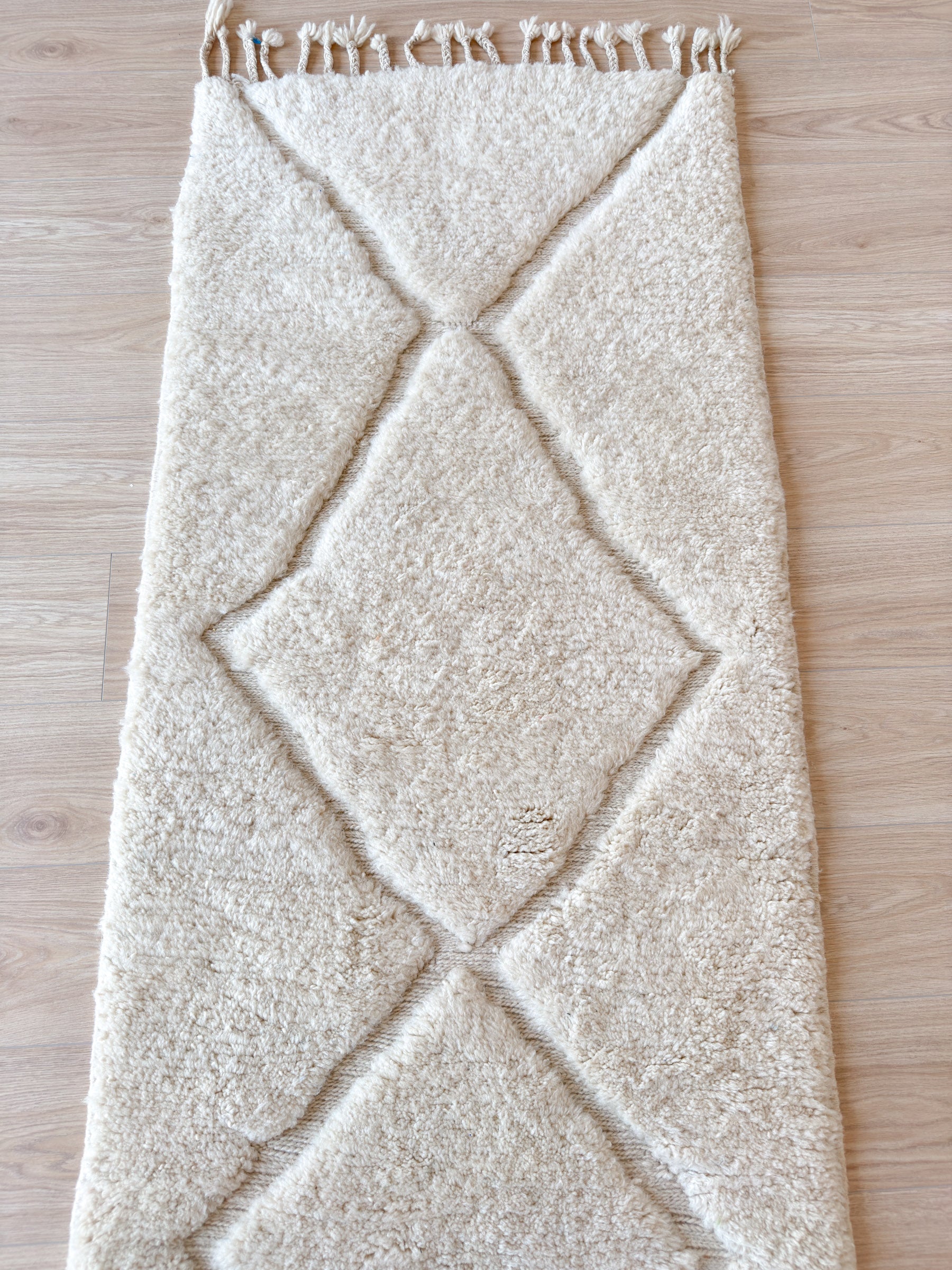 Tapis De Couloir Beni Ouarain - 83 X 266 Cm - N°1934