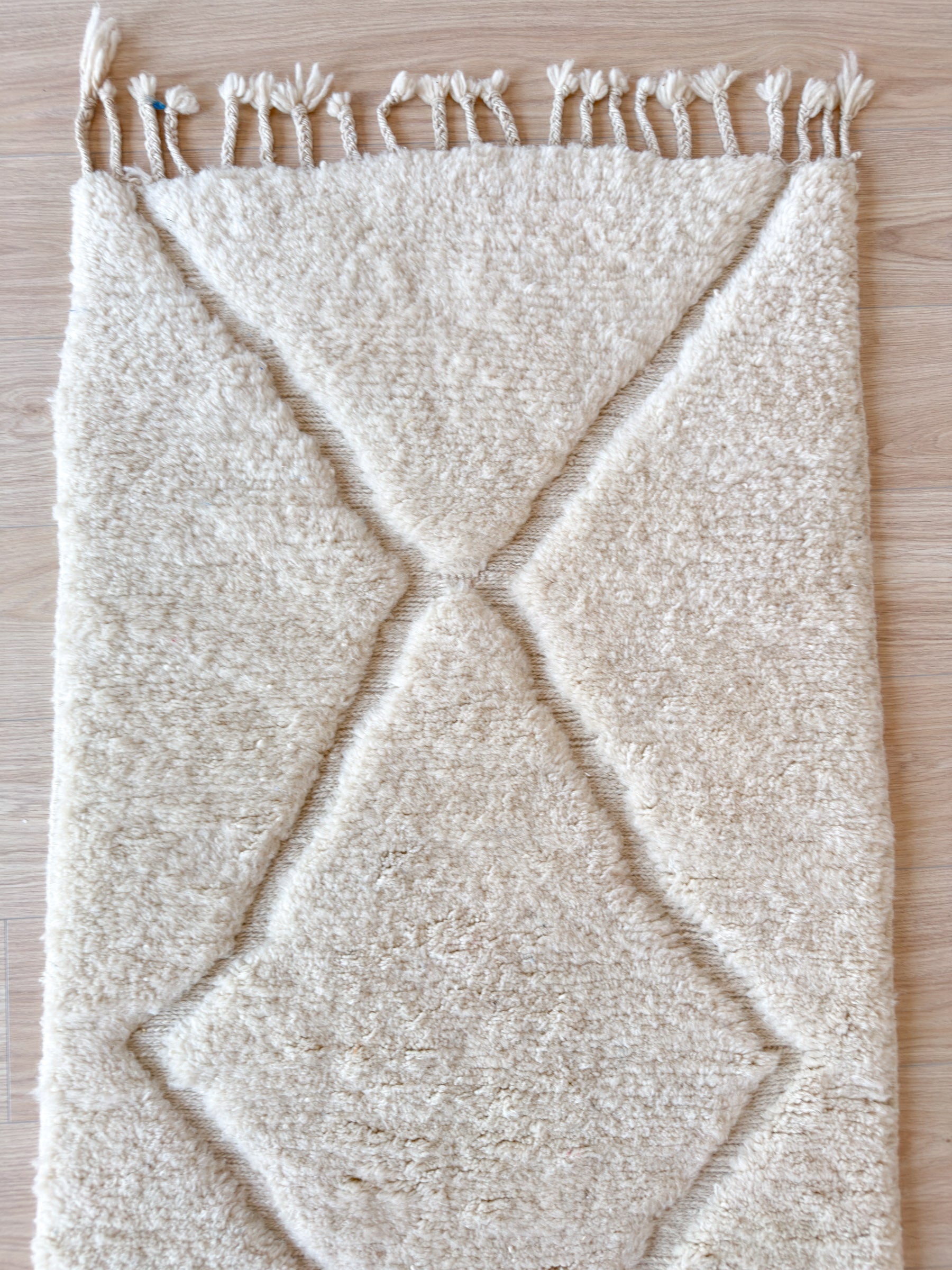 Tapis De Couloir Beni Ouarain - 83 X 266 Cm - N°1934