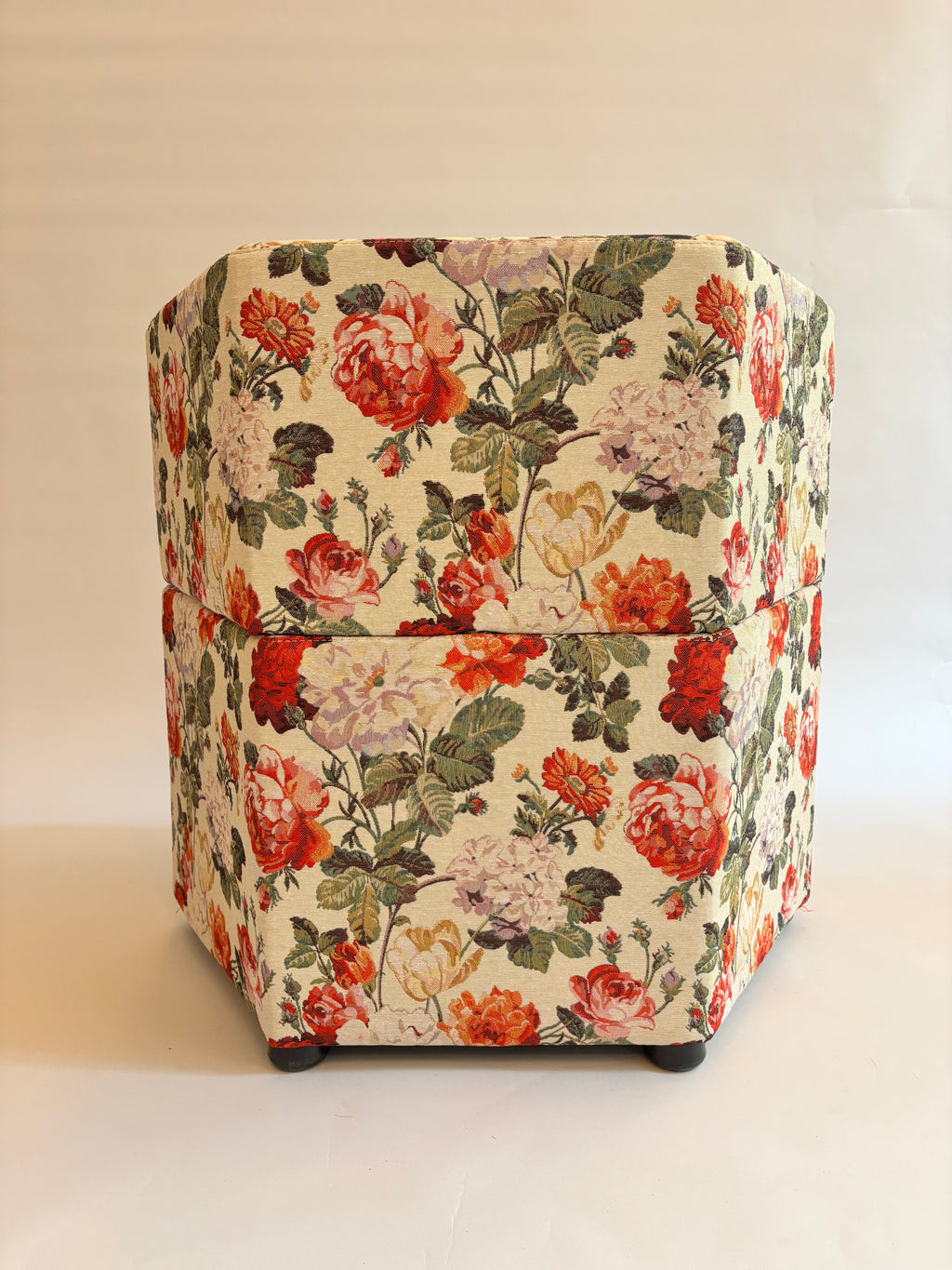 Fauteuil Graphique Fleur Vintage