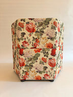 Fauteuil Graphique Fleur Vintage