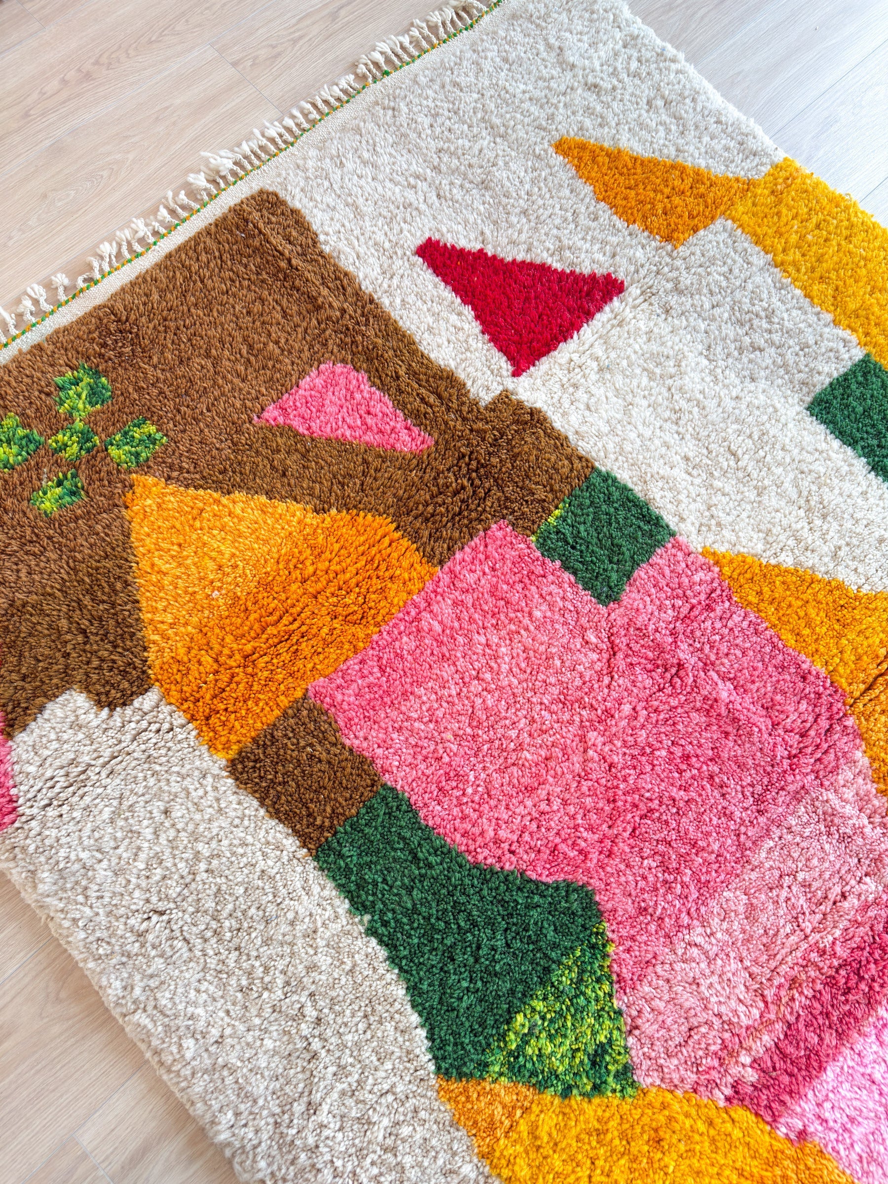 Tapis Berbère Coloré 165 X 274 Cm - N°1836