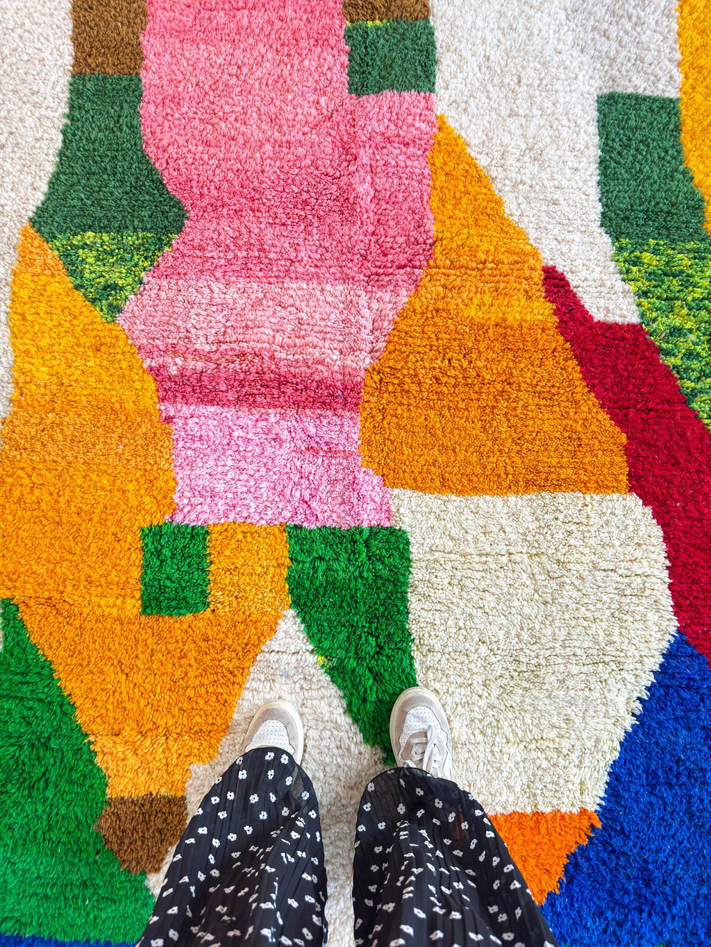Tapis Berbère Coloré 165 X 274 Cm - N°1836