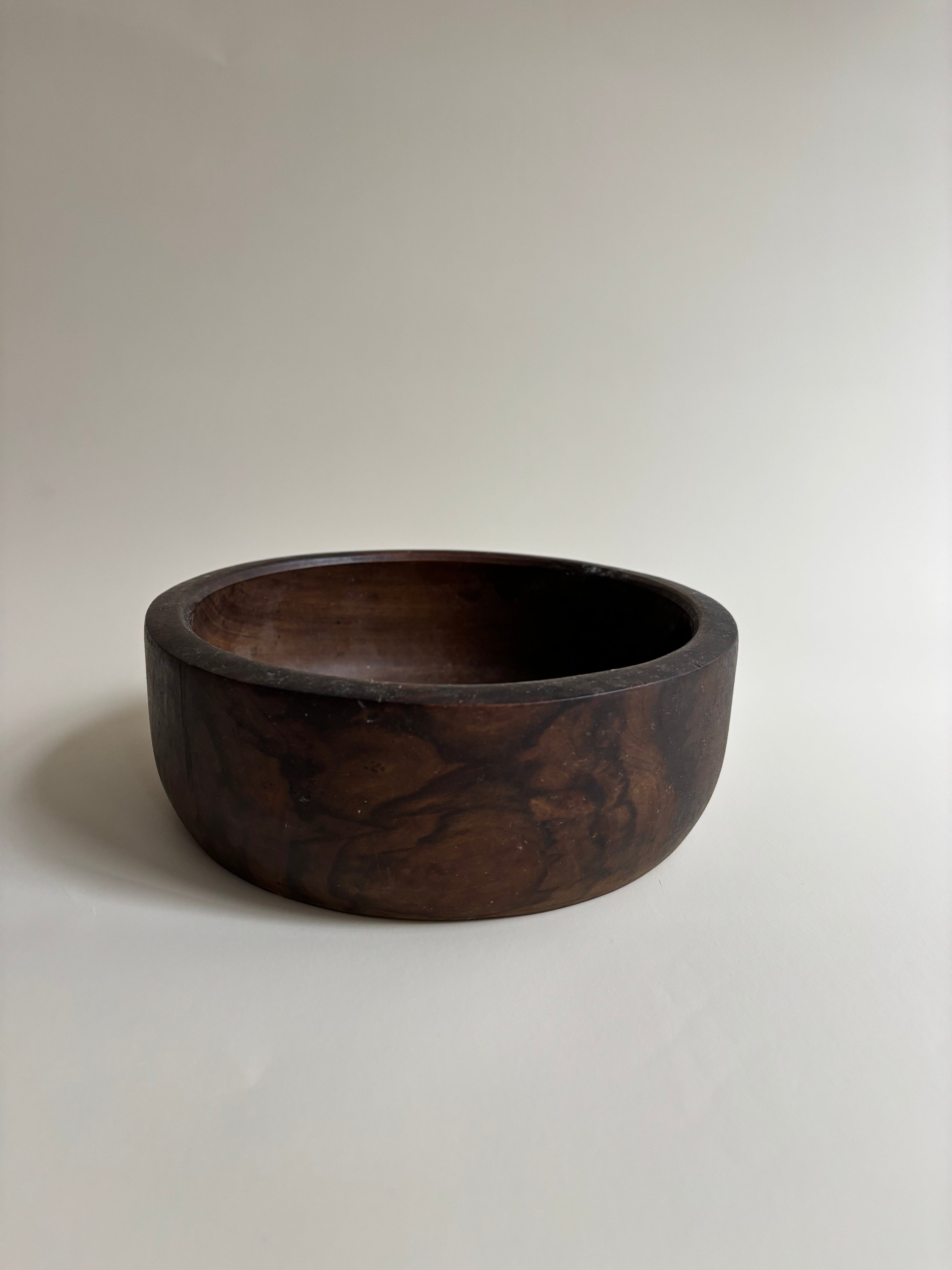 Bol En Bois Vintage