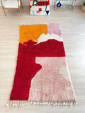 Tapis Berbère Coloré 153 X 280 Cm - N°1814