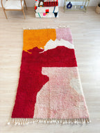 Tapis Berbère Coloré 153 X 280 Cm - N°1814