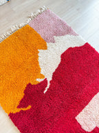 Tapis Berbère Coloré 153 X 280 Cm - N°1814