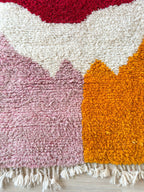 Tapis Berbère Coloré 153 X 280 Cm - N°1814