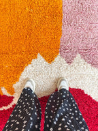 Tapis Berbère Coloré 153 X 280 Cm - N°1814