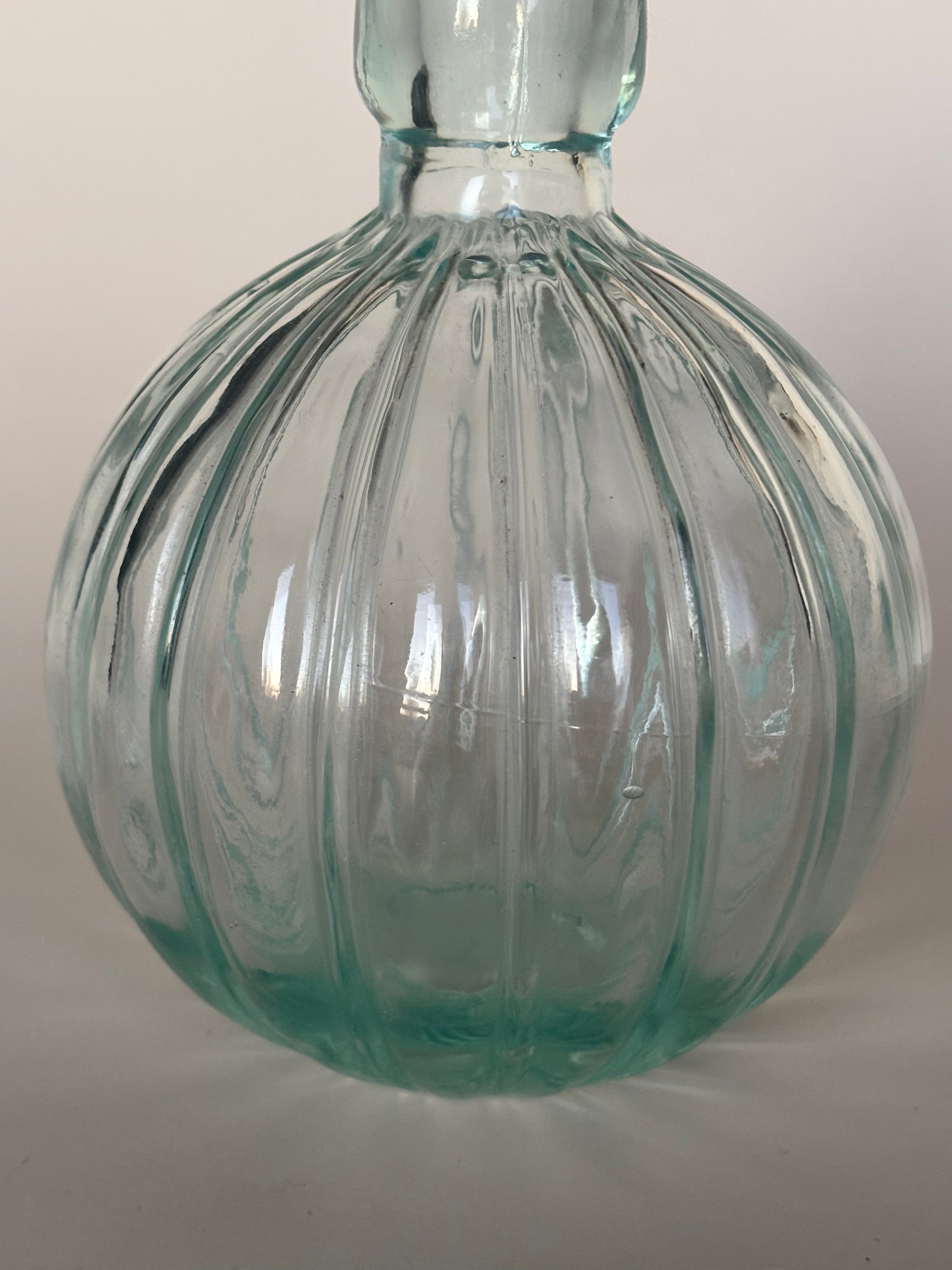 Vase Rond Forme Citrouille Vintage
