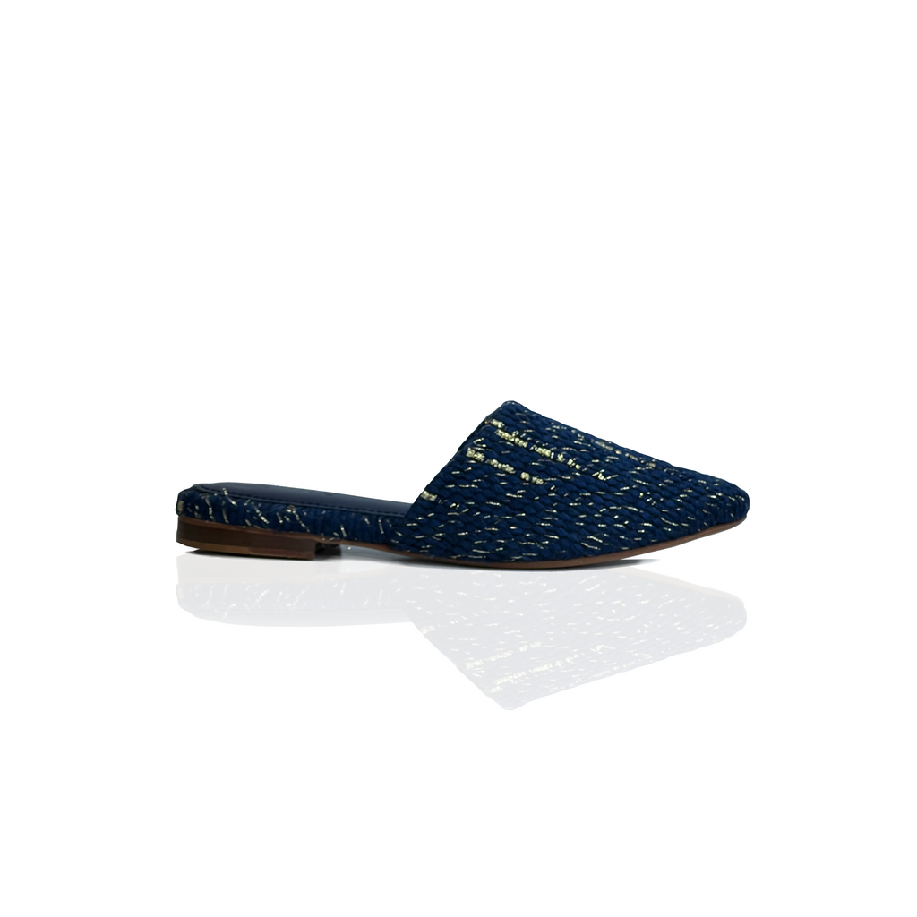 Mules Blue