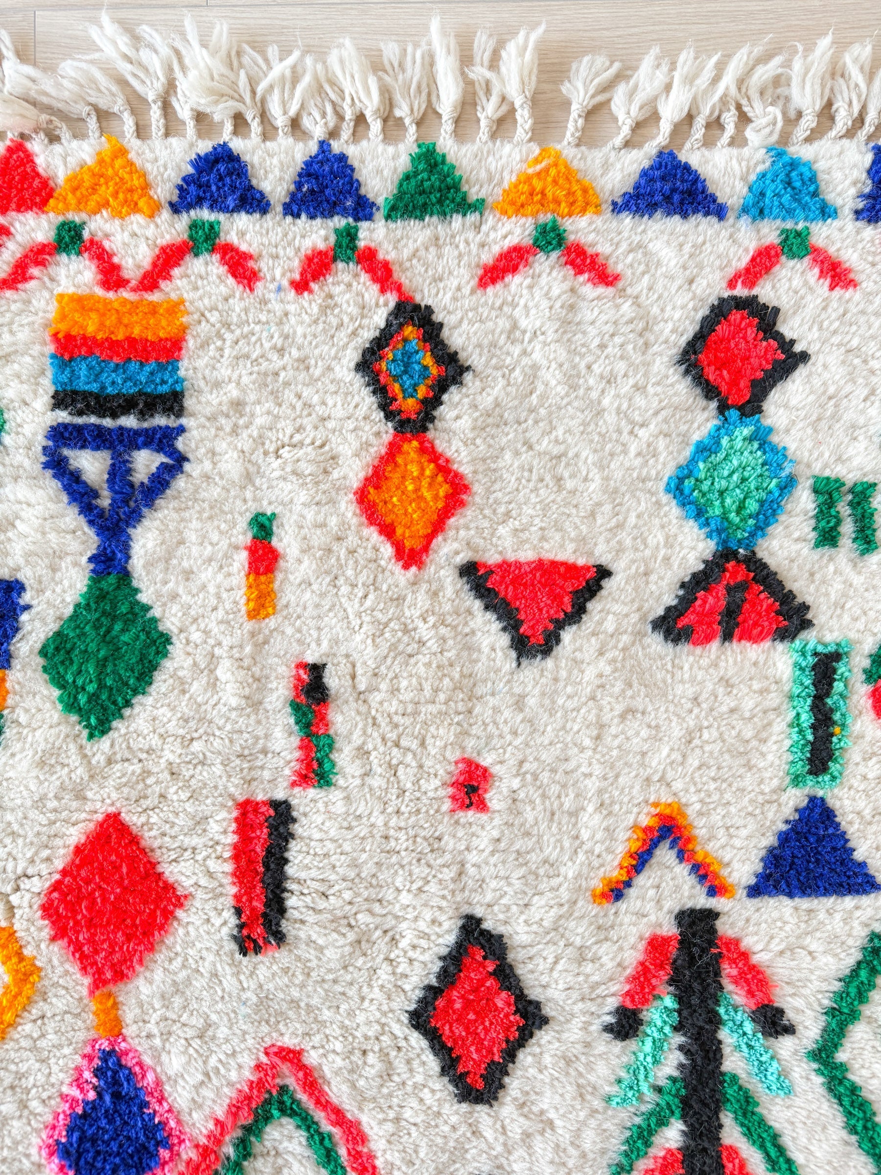 Tapis Berbère Coloré 83 X 133 Cm - N°1975