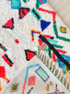 Tapis Berbère Coloré 83 X 133 Cm - N°1975