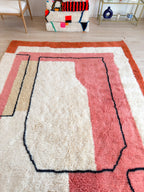 Tapis M'Rirt 211 X 302 Cm - N°1666