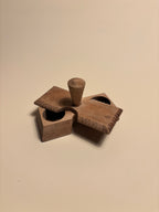 Saleron En Bois Vintage