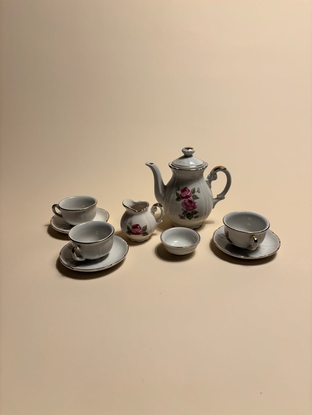 Ensemble De Dinette Pour Enfant En Porcelaine
