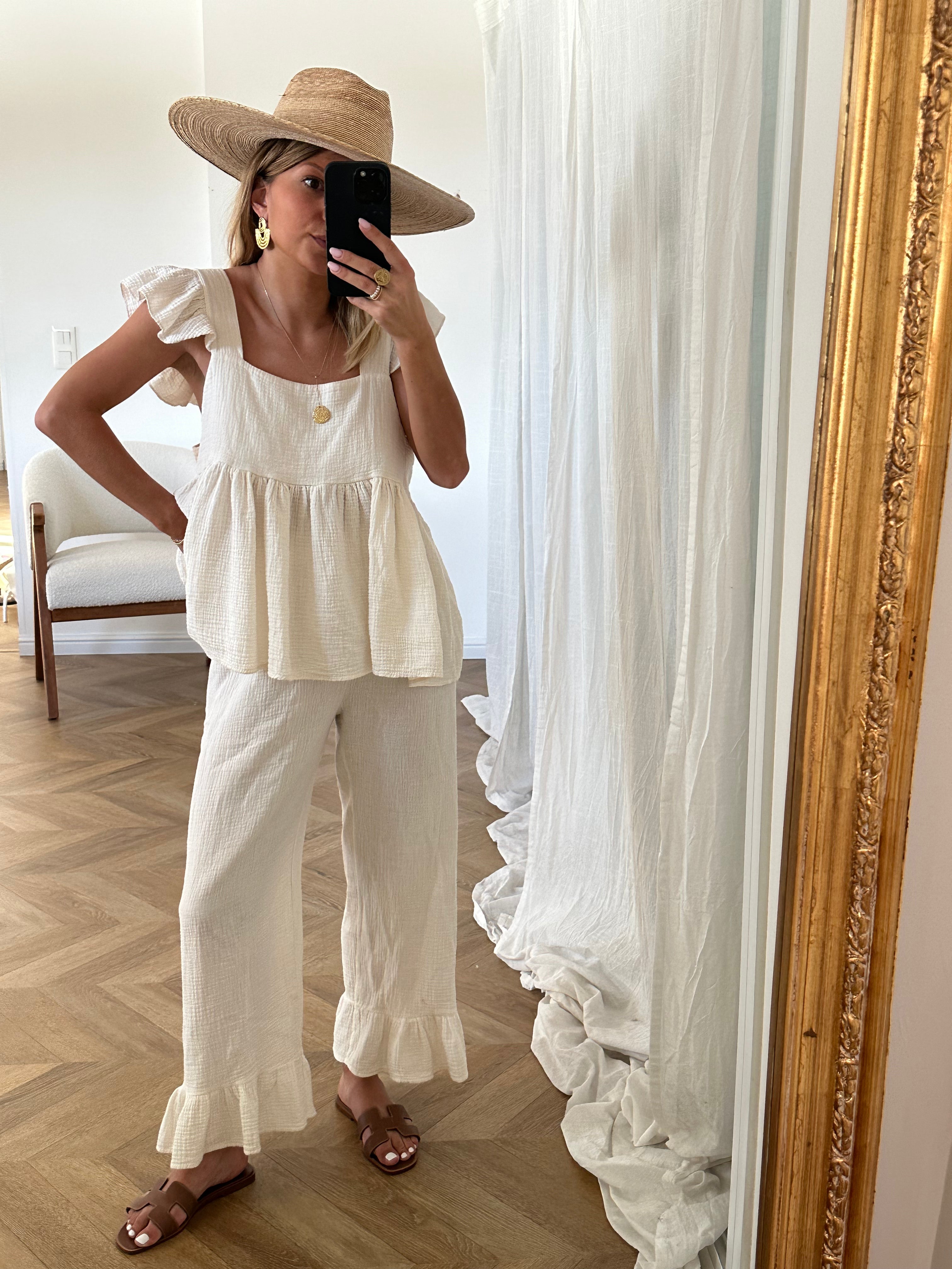 Pantalon Palma Creme