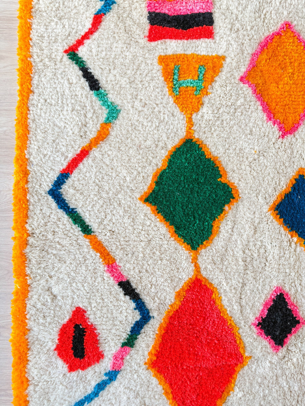 Tapis Berbère Coloré 154 X 276 Cm - N°1982