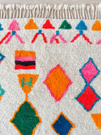 Tapis Berbère Coloré 154 X 276 Cm - N°1982
