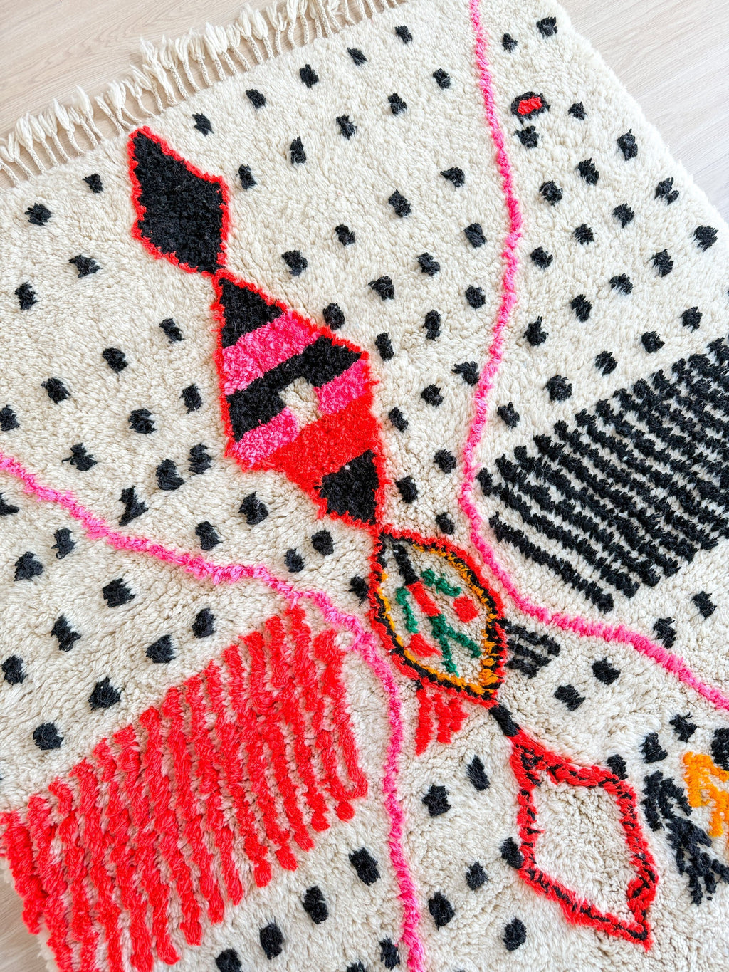 Tapis Berbère Coloré 163 X 245 Cm - N°1985