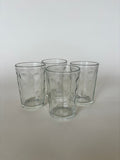 Esemble De 4 Verres Vintage