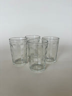 Esemble De 4 Verres Vintage