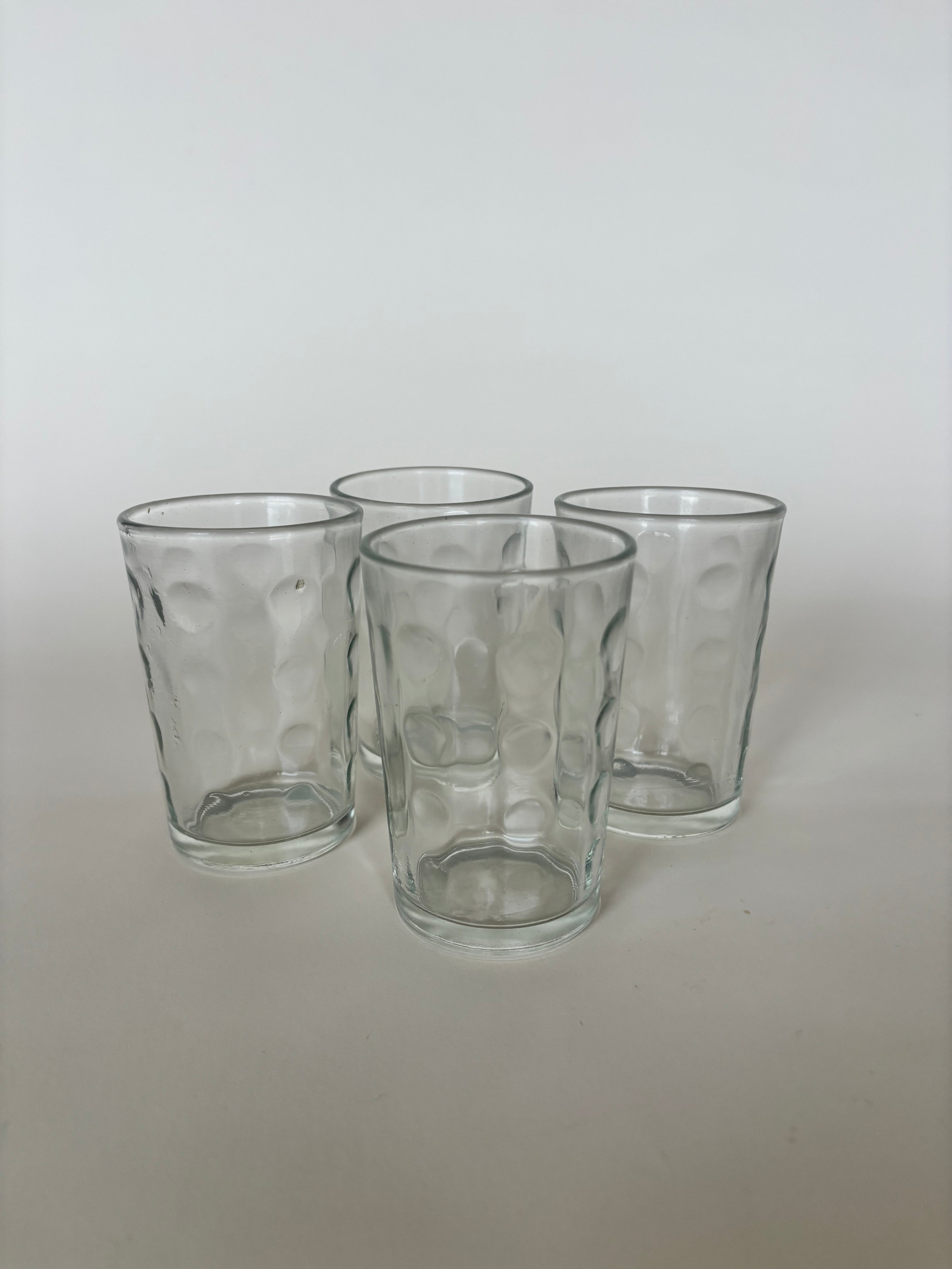 Esemble De 4 Verres Vintage