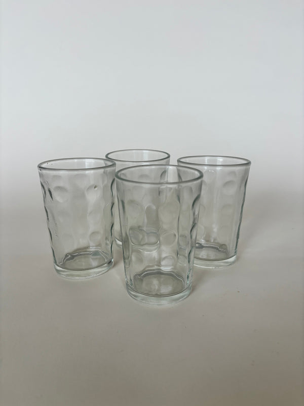 Esemble De 4 Verres Vintage
