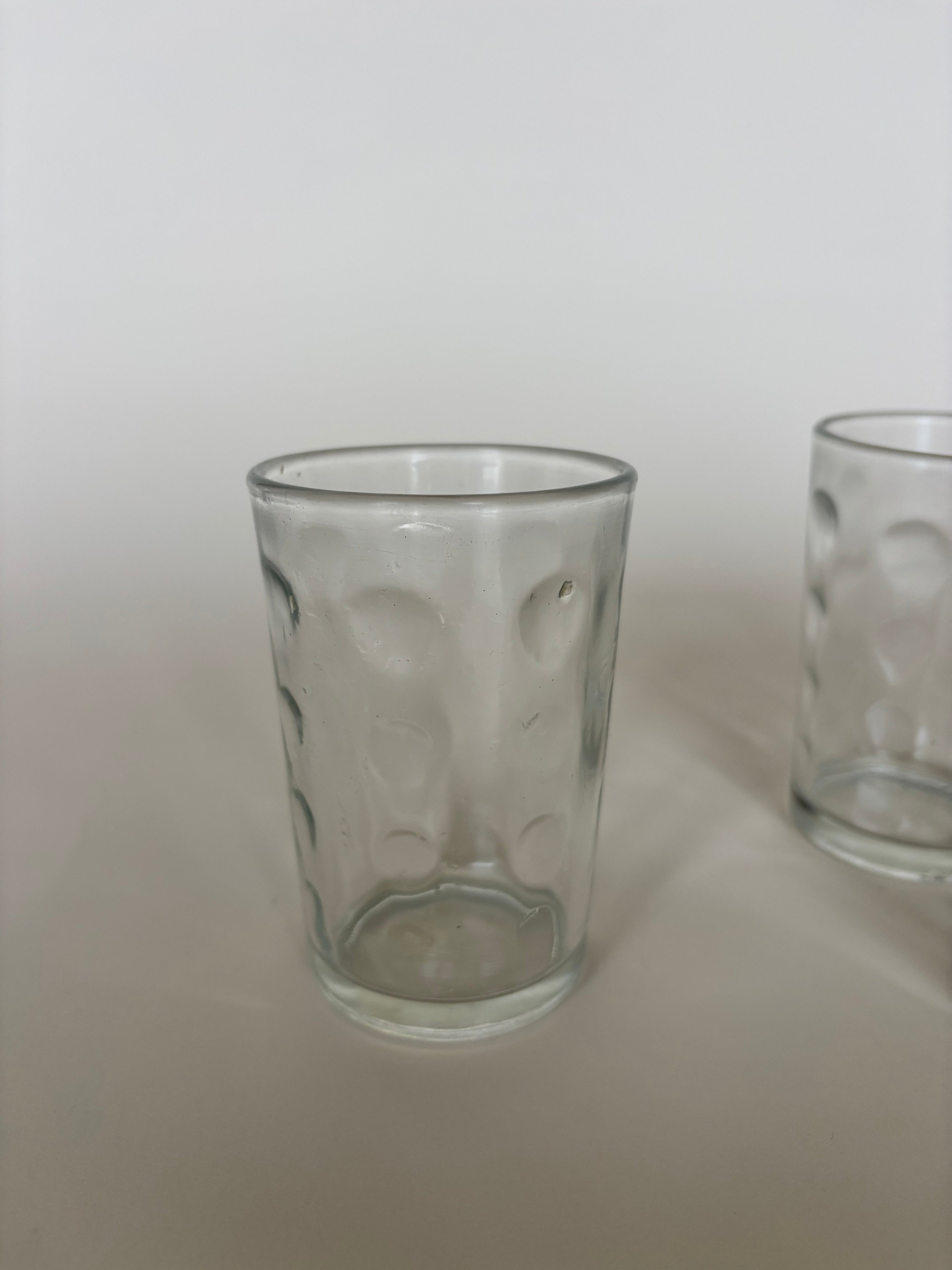 Esemble De 4 Verres Vintage