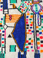 Tapis Berbère Coloré 157 X 219 Cm - N°1979