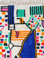 Tapis Berbère Coloré 157 X 219 Cm - N°1979