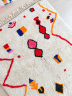 Tapis Berbère Coloré 151 X 242 Cm - N°1924