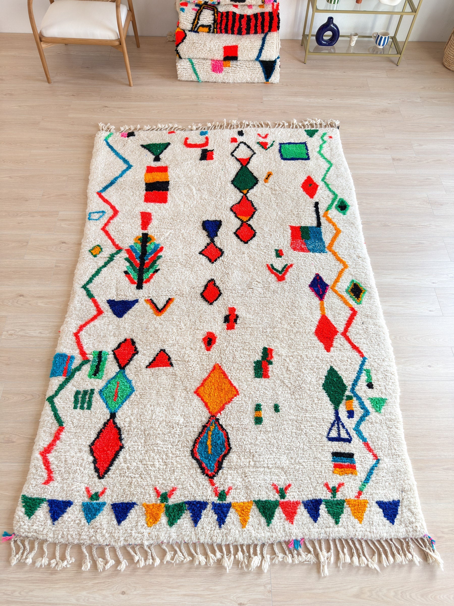 Tapis Berbère Coloré 175 X 288 Cm - N°1767