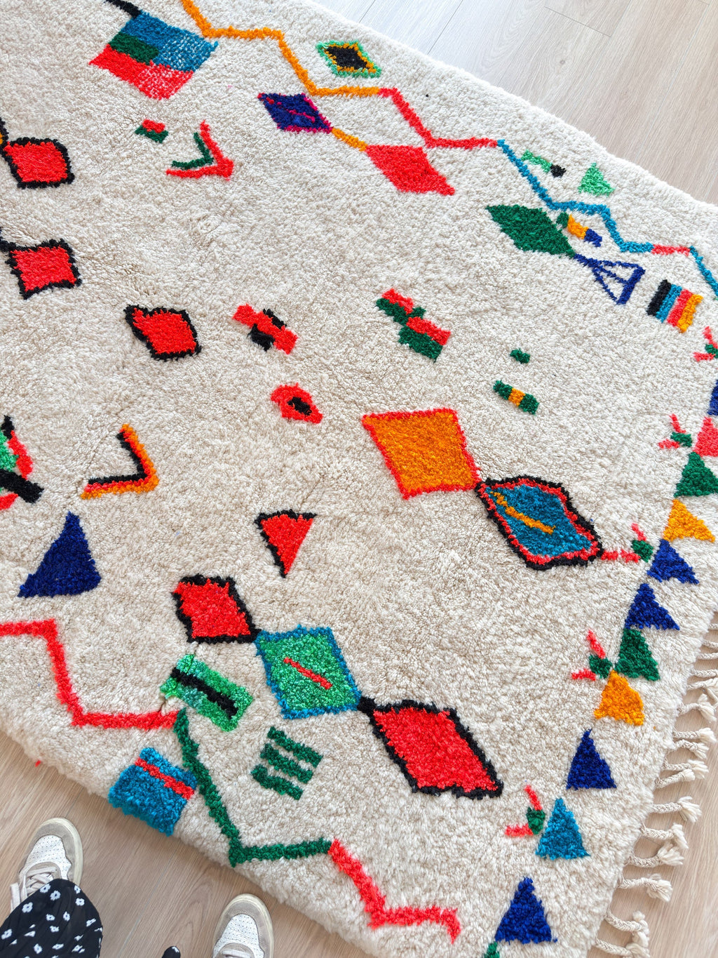 Tapis Berbère Coloré 175 X 288 Cm - N°1767