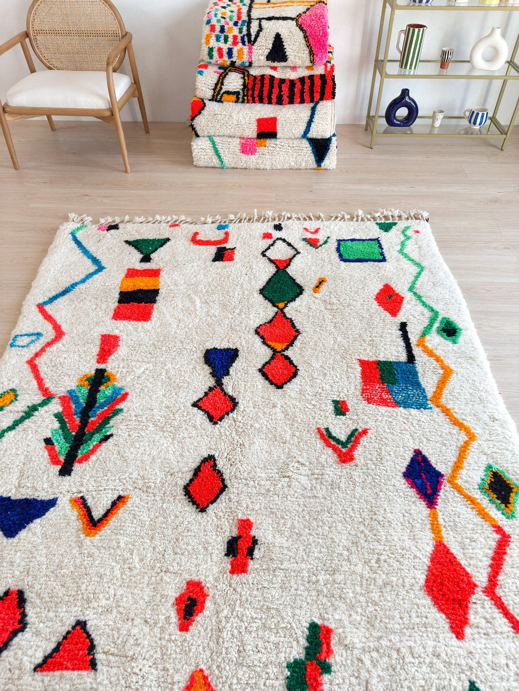 Tapis Berbère Coloré 175 X 288 Cm - N°1767